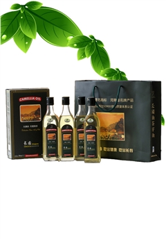 长园500mlX4礼品装油茶籽油