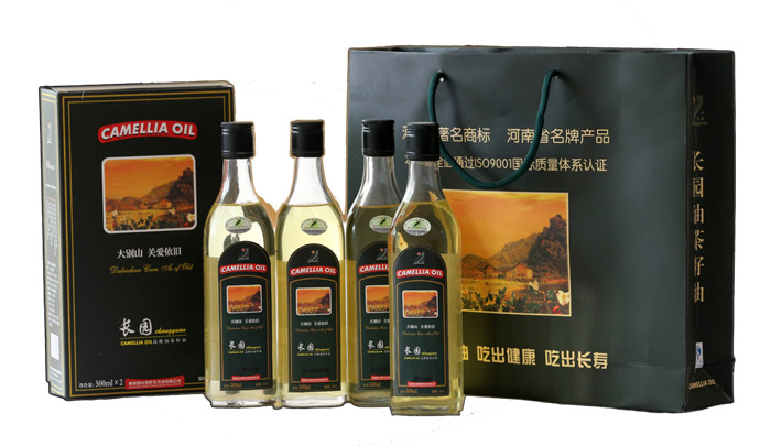 长园500X4礼品装茶籽油