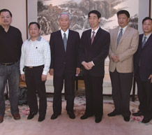 日本客商渡边伊佐来访长园公司