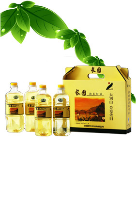 900mlX4长园牌油茶籽油礼品装
