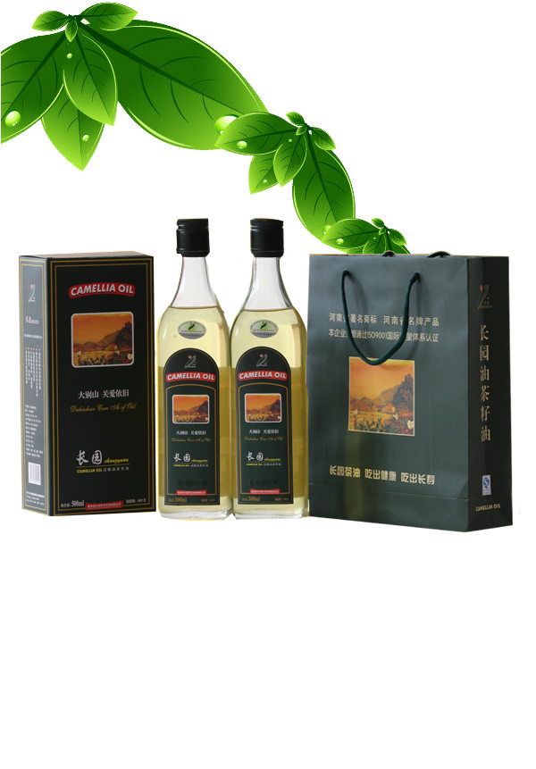 长园500mlX2礼品装油茶籽油